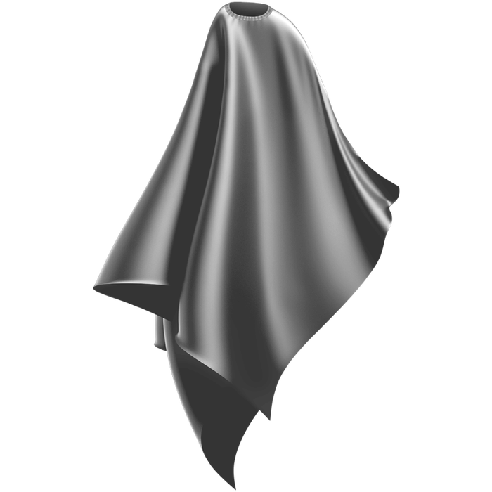 Polyester 100% Waterproof Cape, Grey - WP4002G